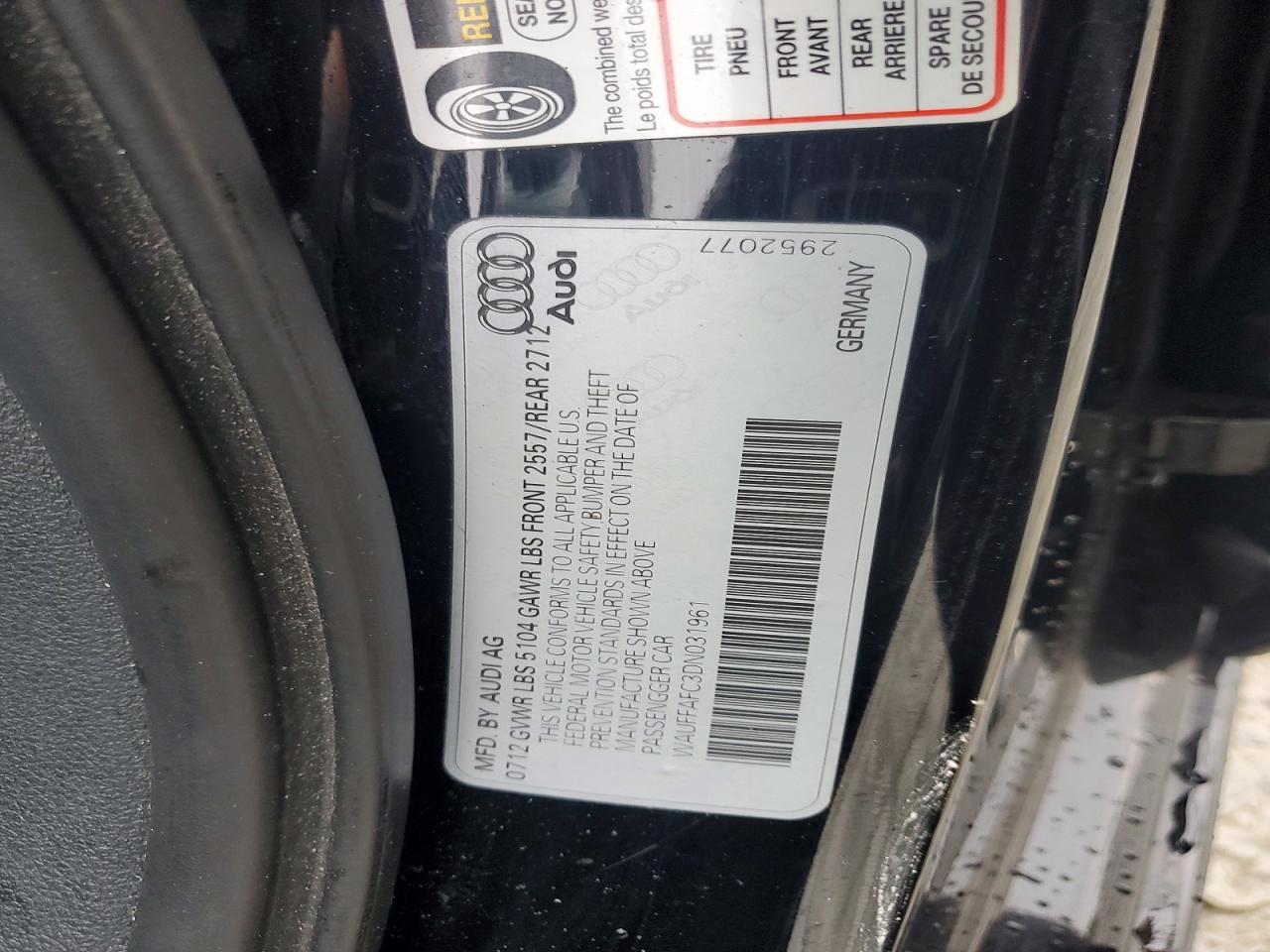2013 AUDI A6