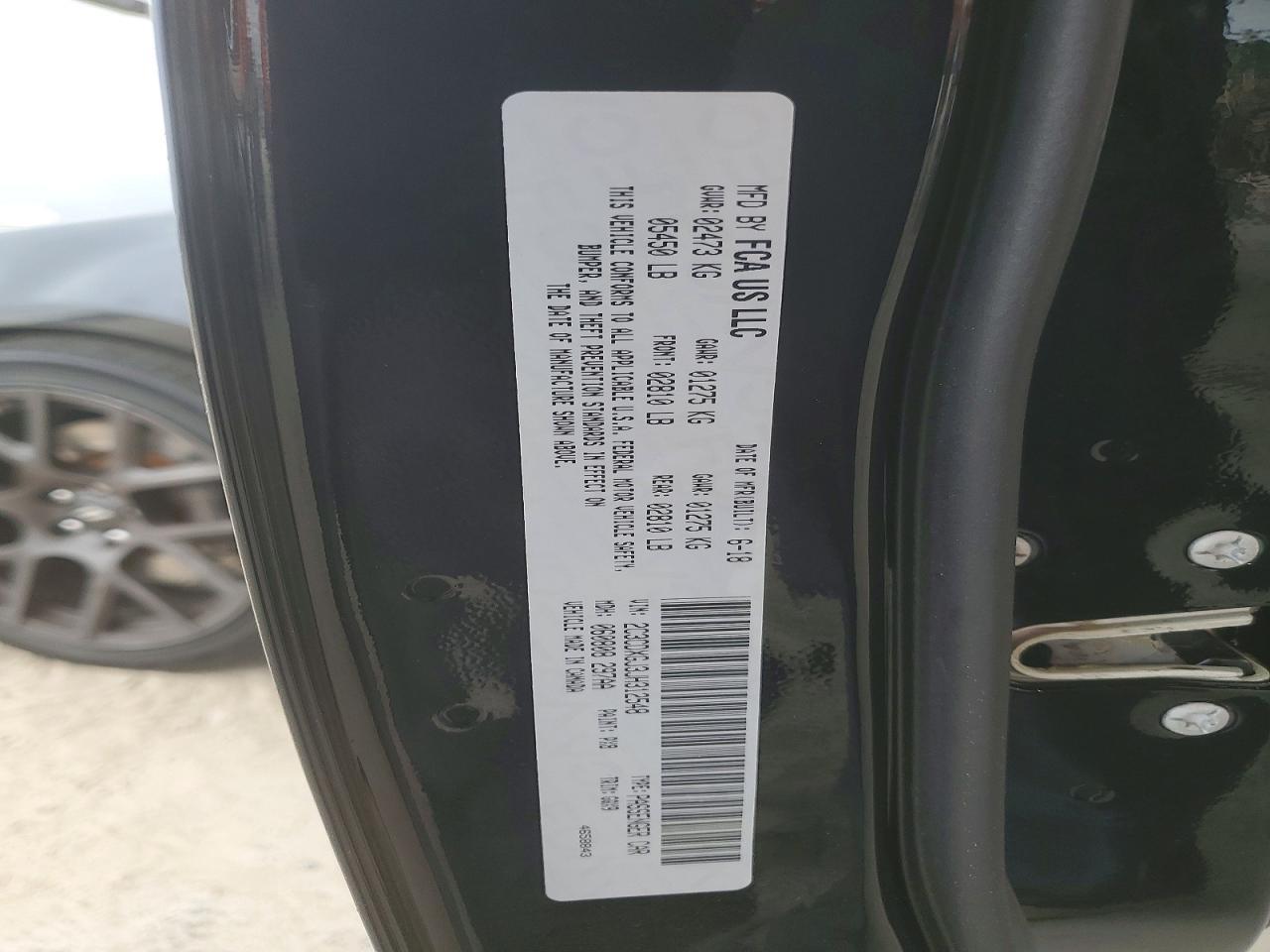 2018 DODGE CHARGER