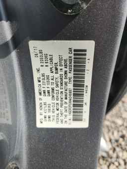 2017 HONDA ACCORD
