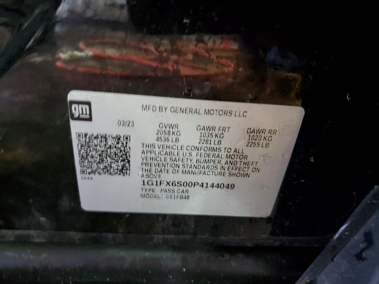 2023 CHEVROLET Bolt EV