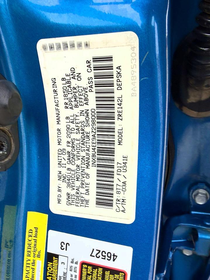 2010 TOYOTA COROLLA