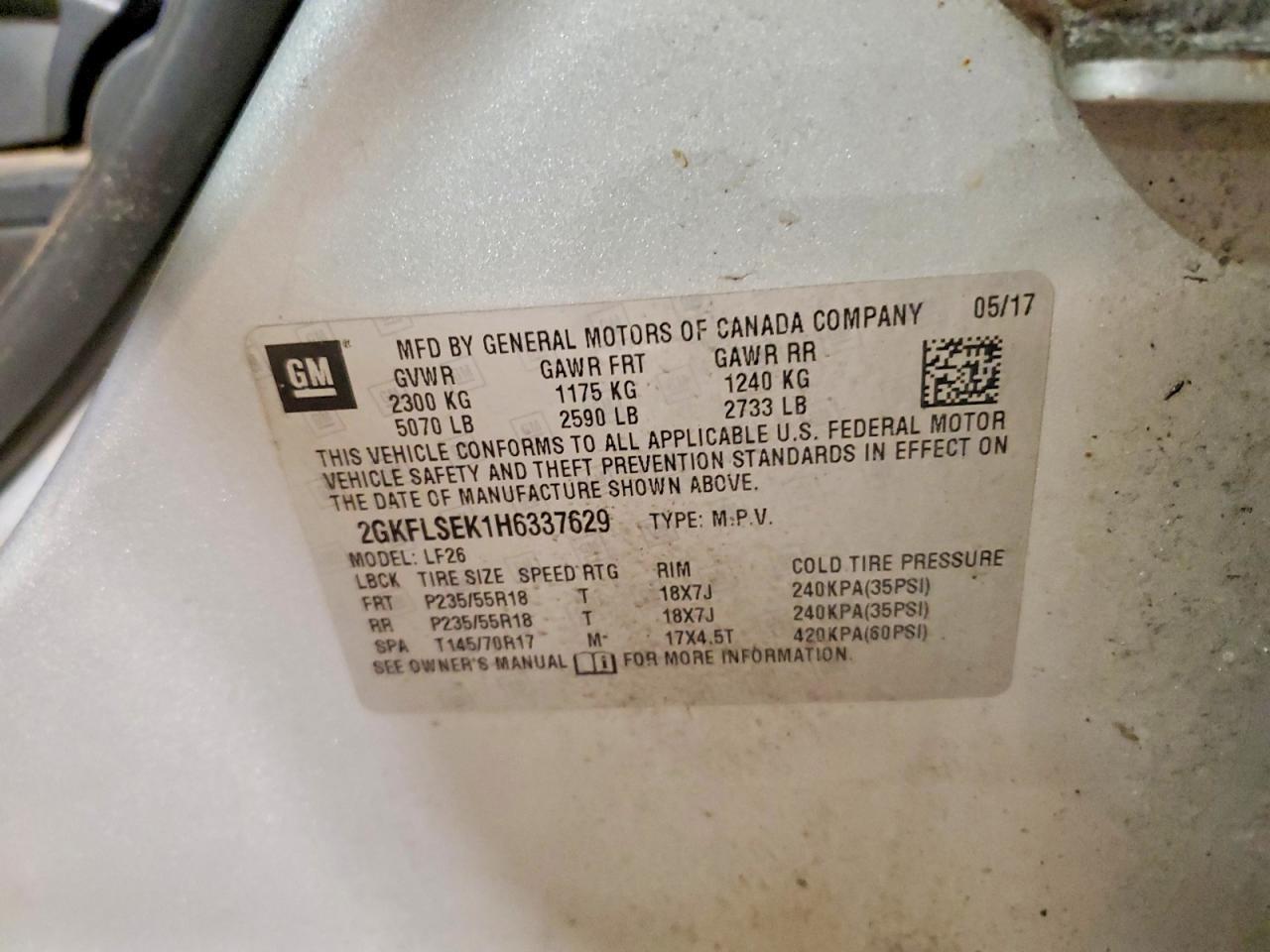 2017 GMC Terrain