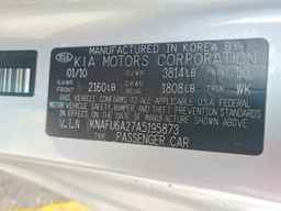 2010 KIA FORTE
