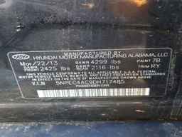 2013 HYUNDAI SONATA