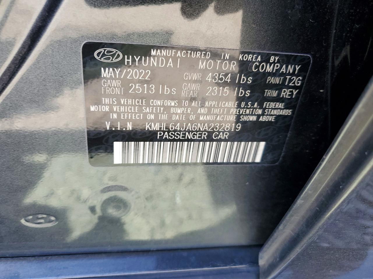 2022 HYUNDAI SONATA