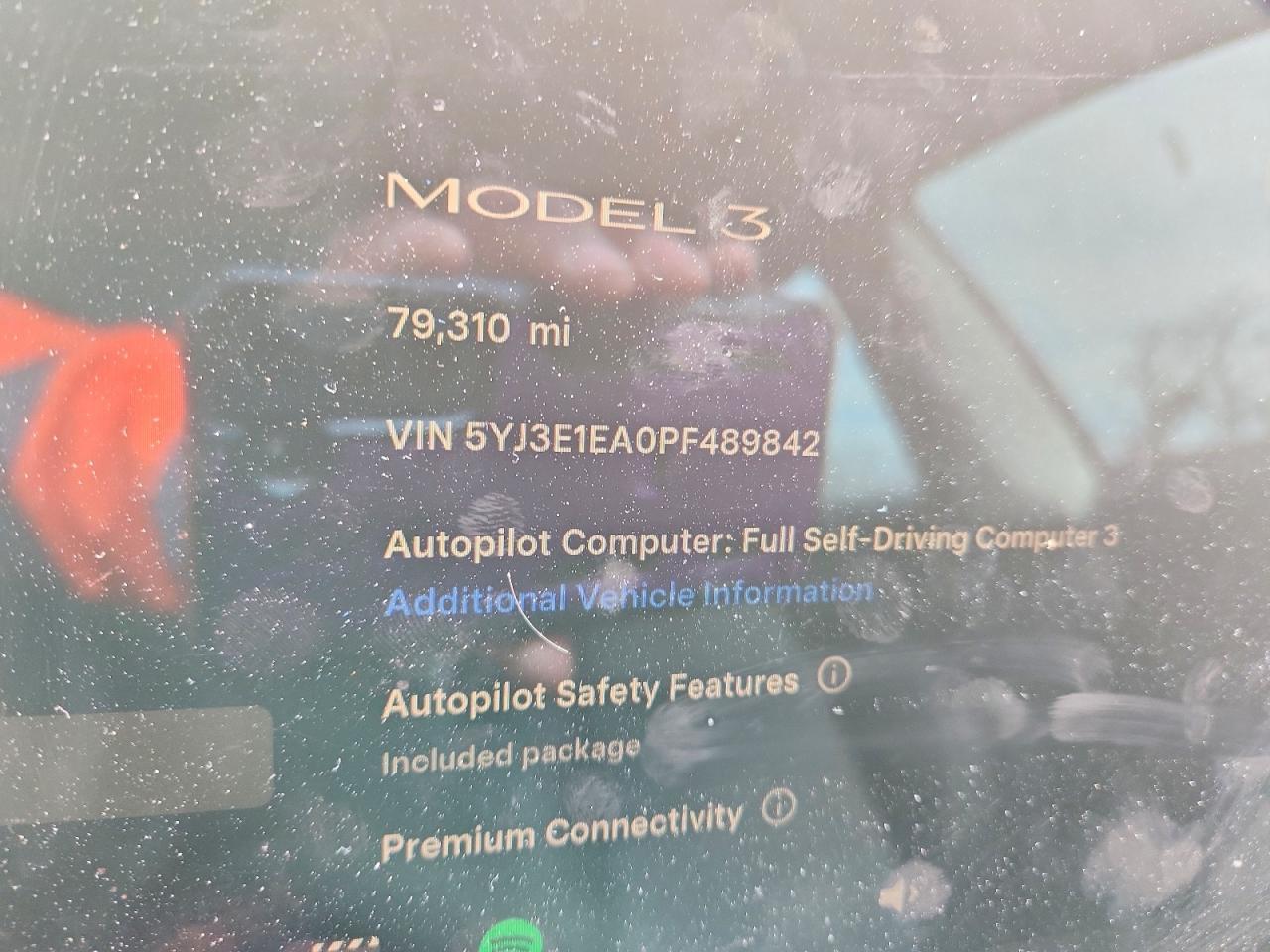 2023 TESLA MODEL 3