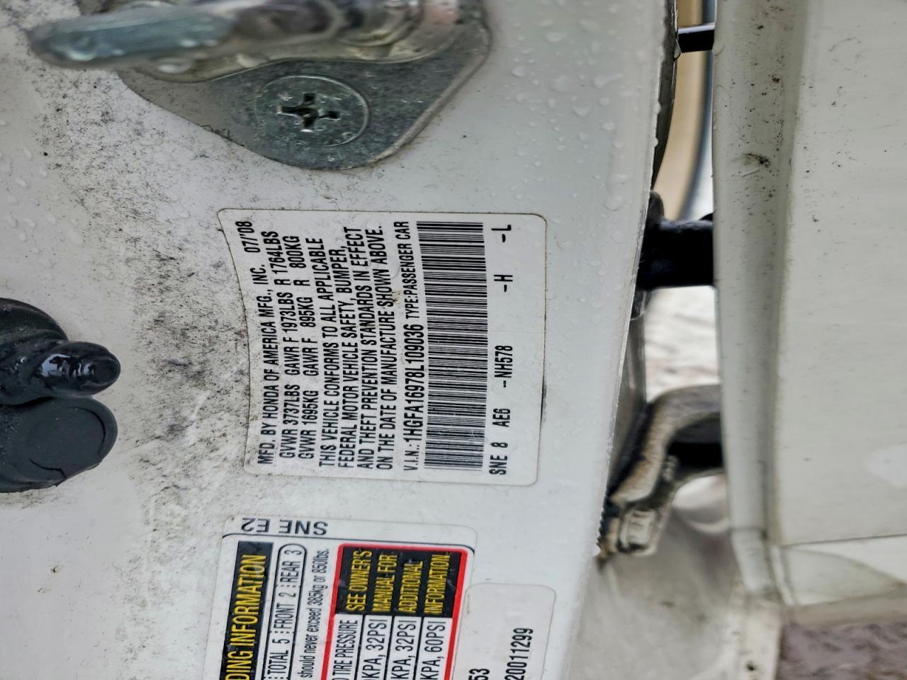 2008 HONDA CIVIC