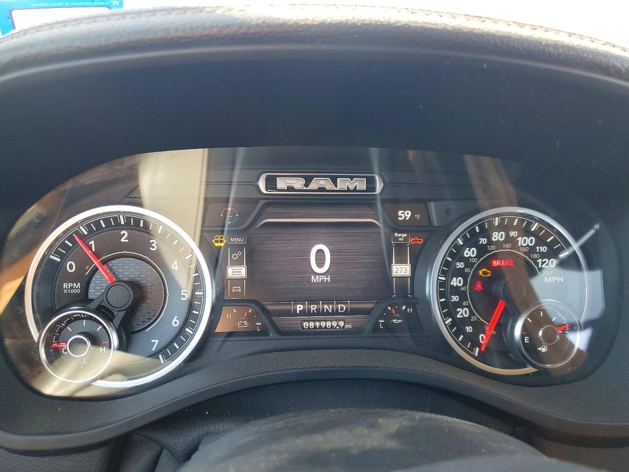 2021 RAM 1500