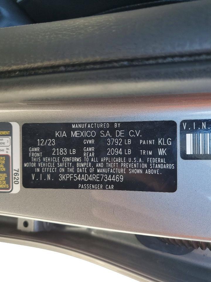 2024 KIA FORTE