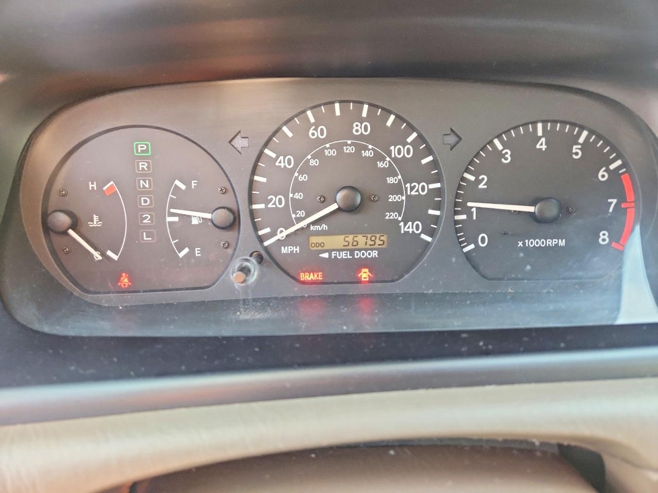 2001 TOYOTA CAMRY