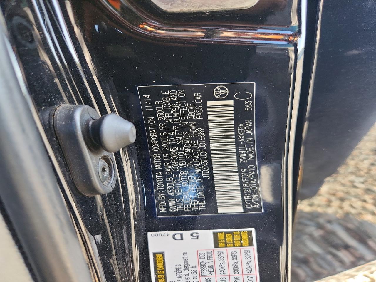 2015 TOYOTA PRIUS V