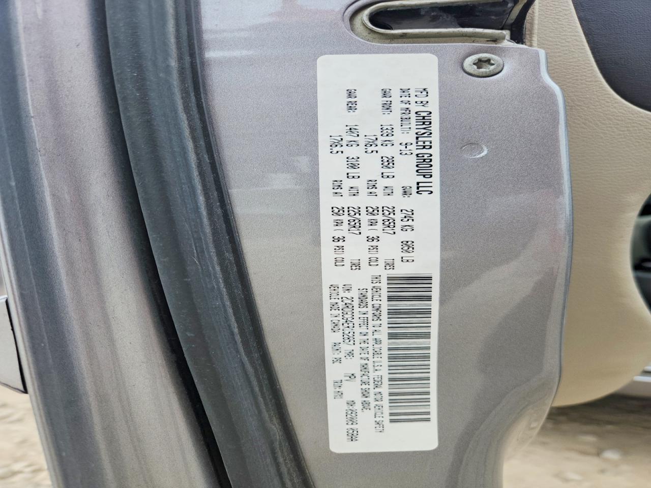 2014 DODGE GRAND CARAVAN