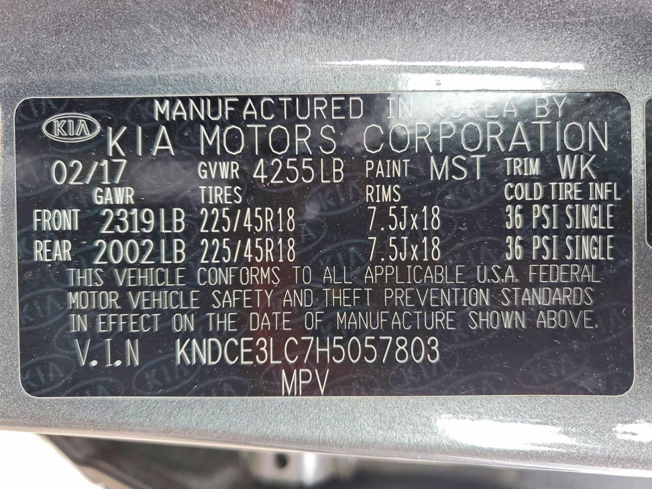 2017 KIA Niro
