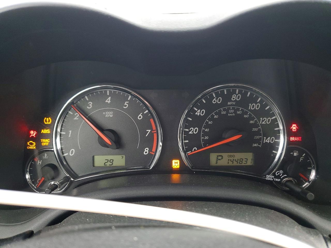 2012 TOYOTA COROLLA