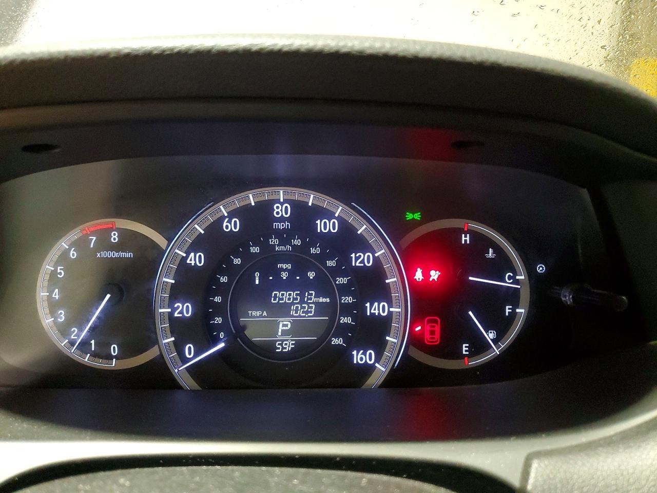 2016 HONDA ACCORD