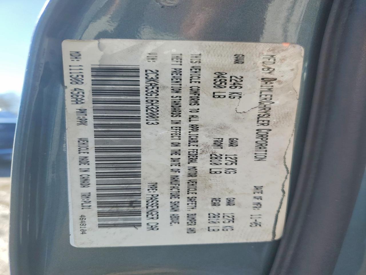2006 CHRYSLER 300