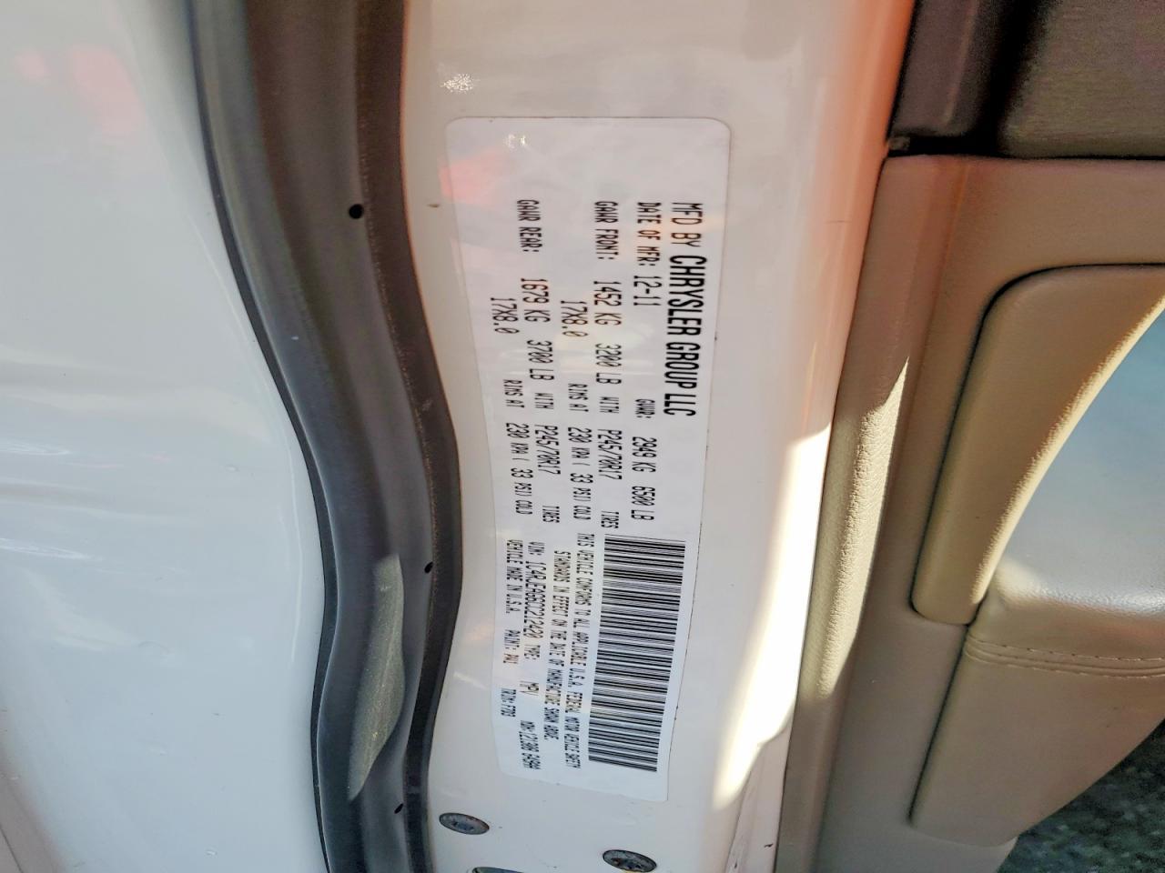 2012 JEEP Grand Cherokee