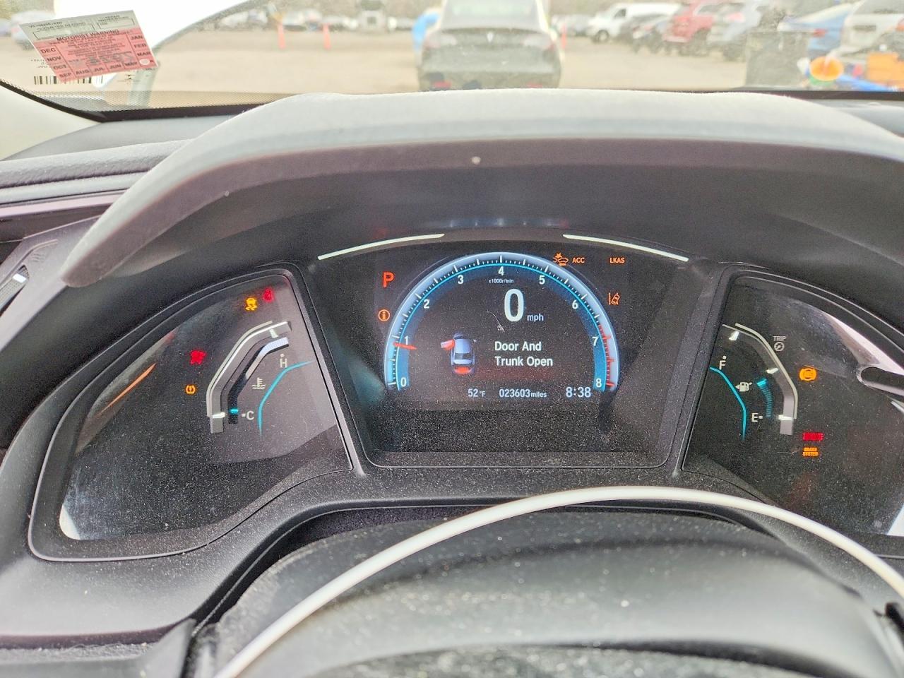 2019 HONDA CIVIC