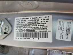 2010 HONDA ACCORD