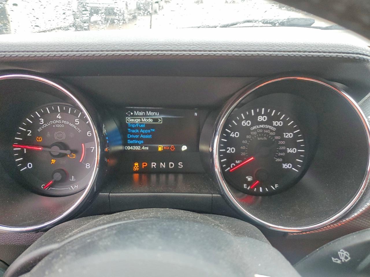 2016 FORD MUSTANG