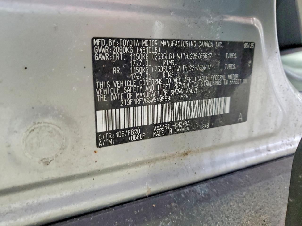 2025 TOYOTA RAV4