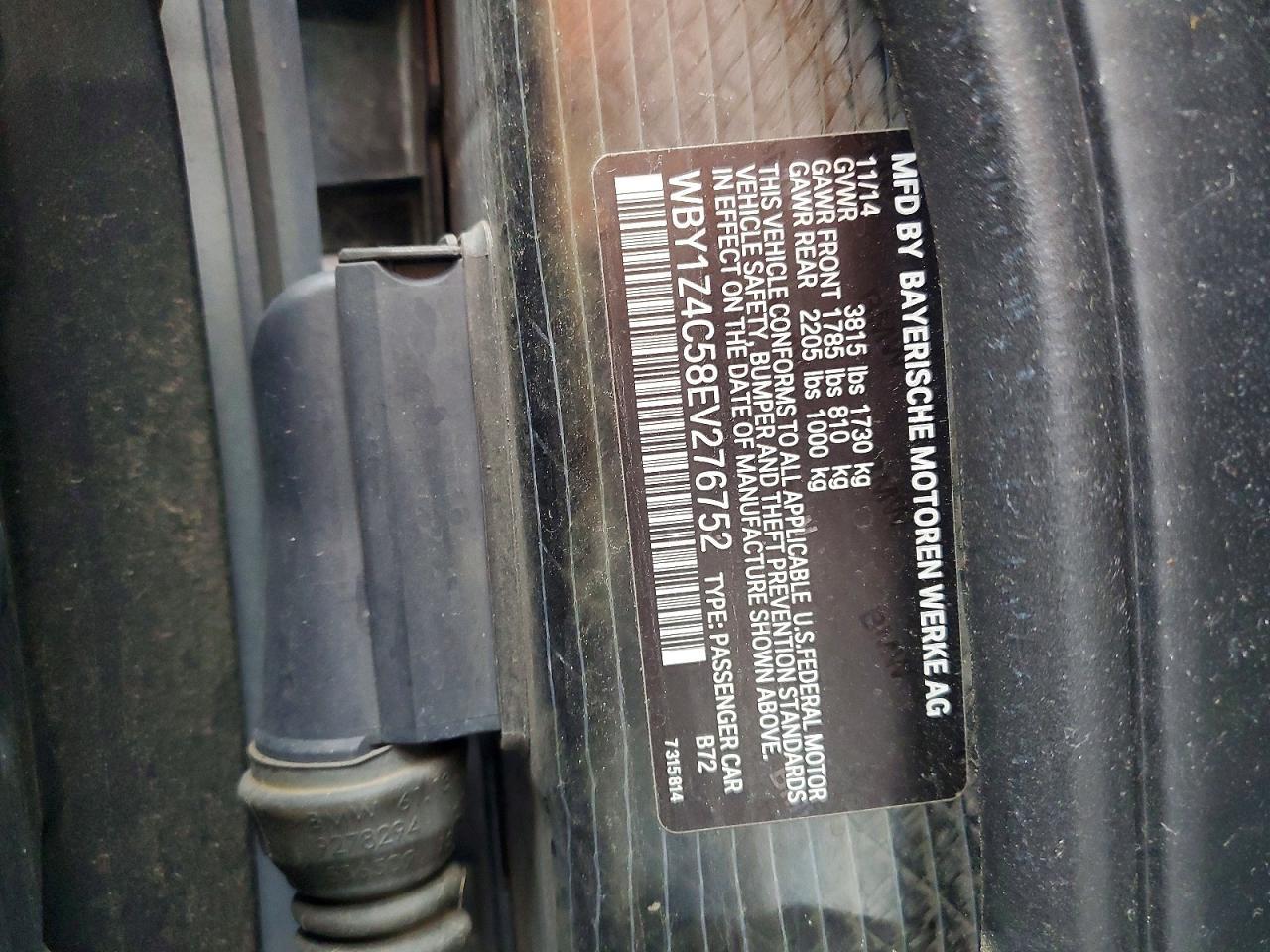 2014 BMW I3