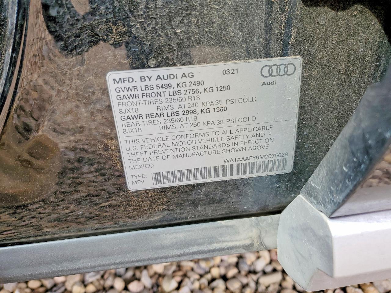 2021 AUDI Q5
