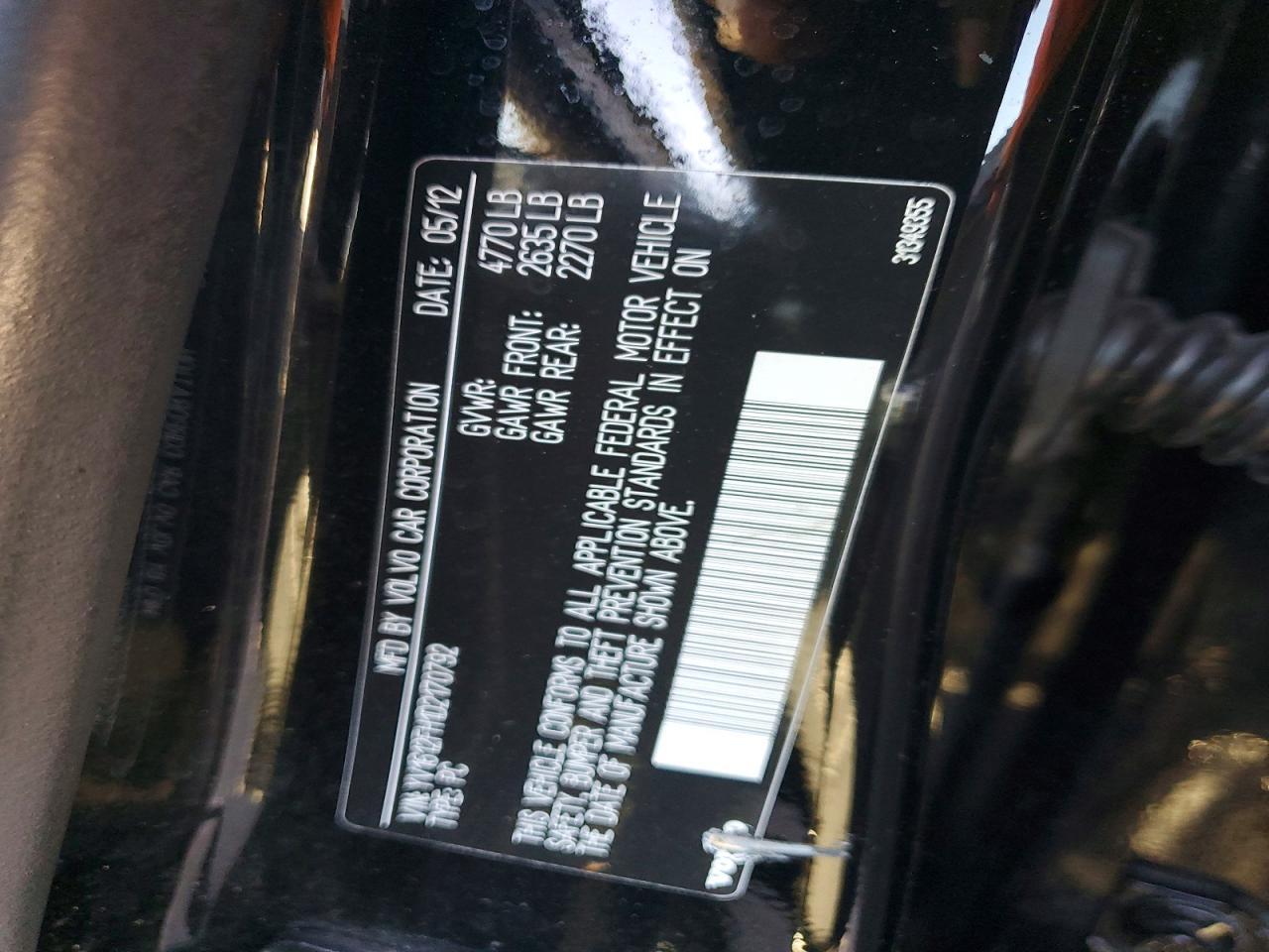 2013 VOLVO S60
