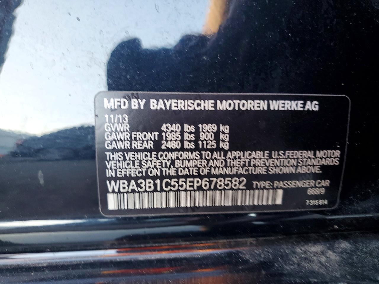 2014 BMW 3 SERIES