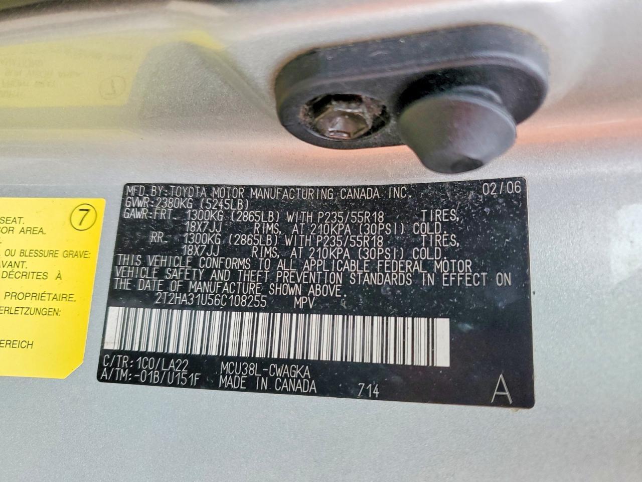 2006 LEXUS Rx 330