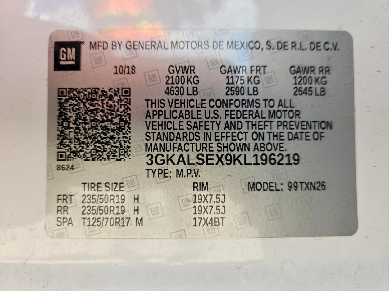 2019 GMC Terrain
