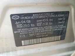 2009 HYUNDAI SONATA