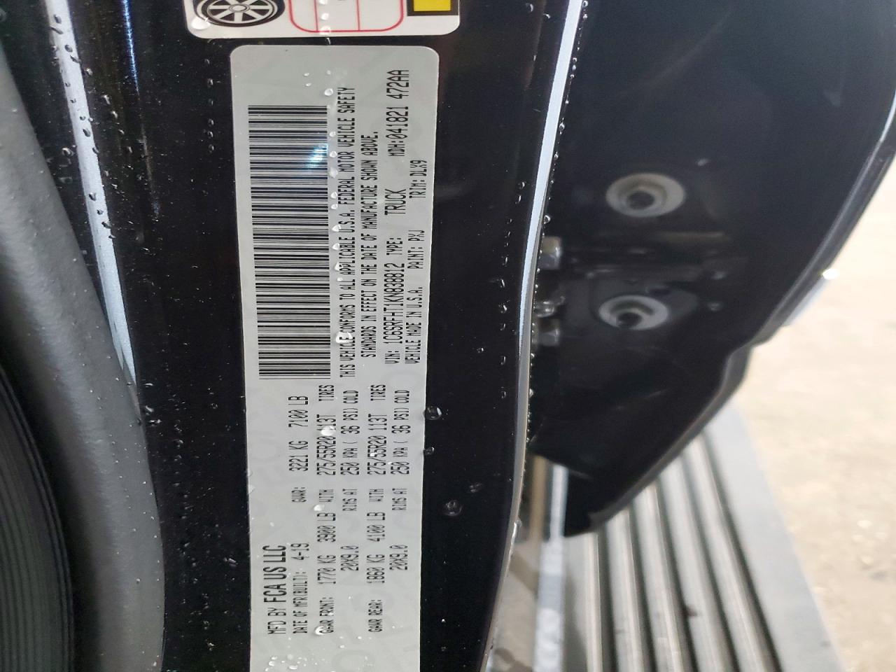 2019 RAM 1500
