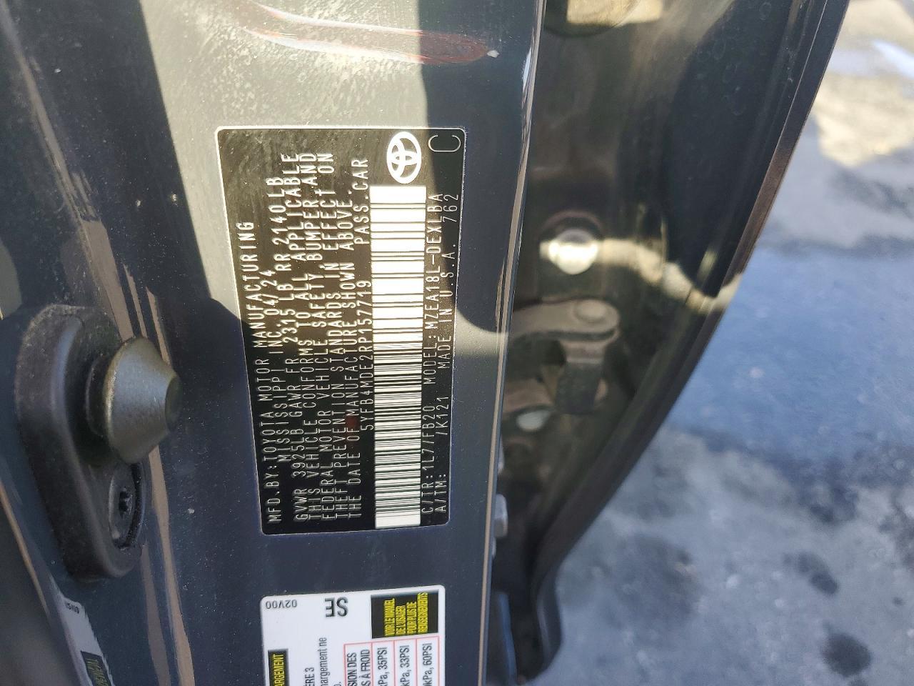 2024 TOYOTA COROLLA