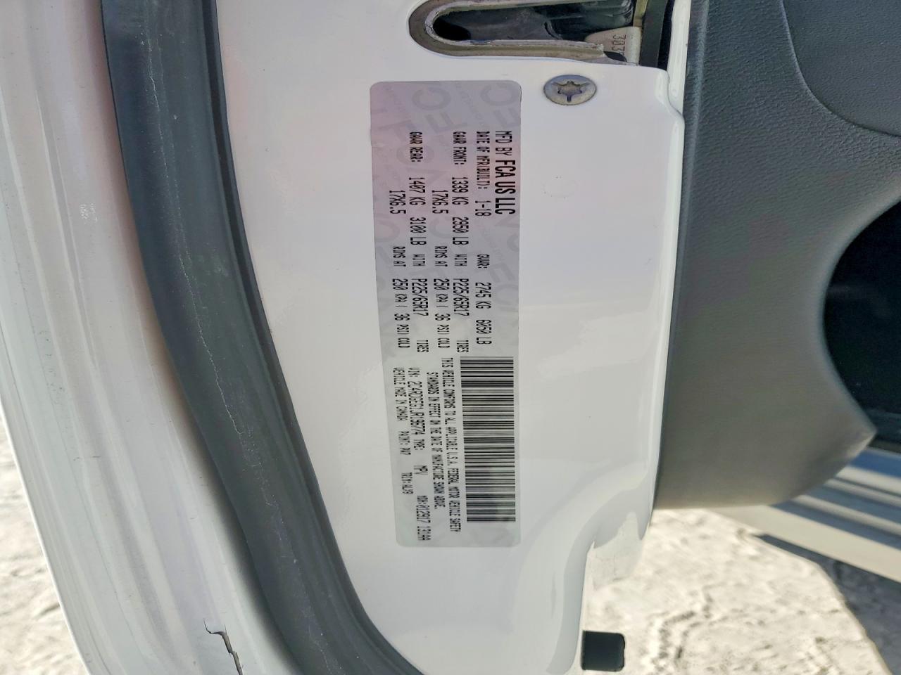 2018 DODGE GRAND CARAVAN