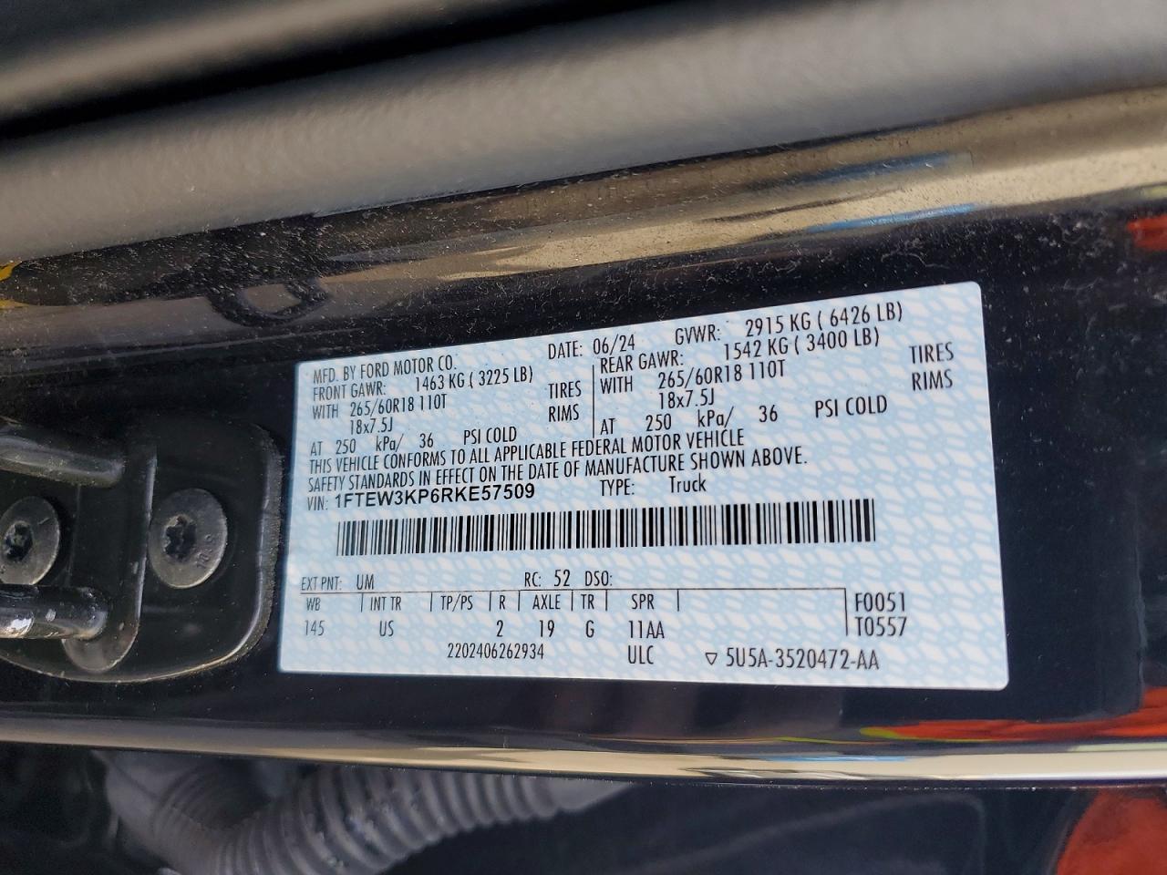 2024 FORD F-150