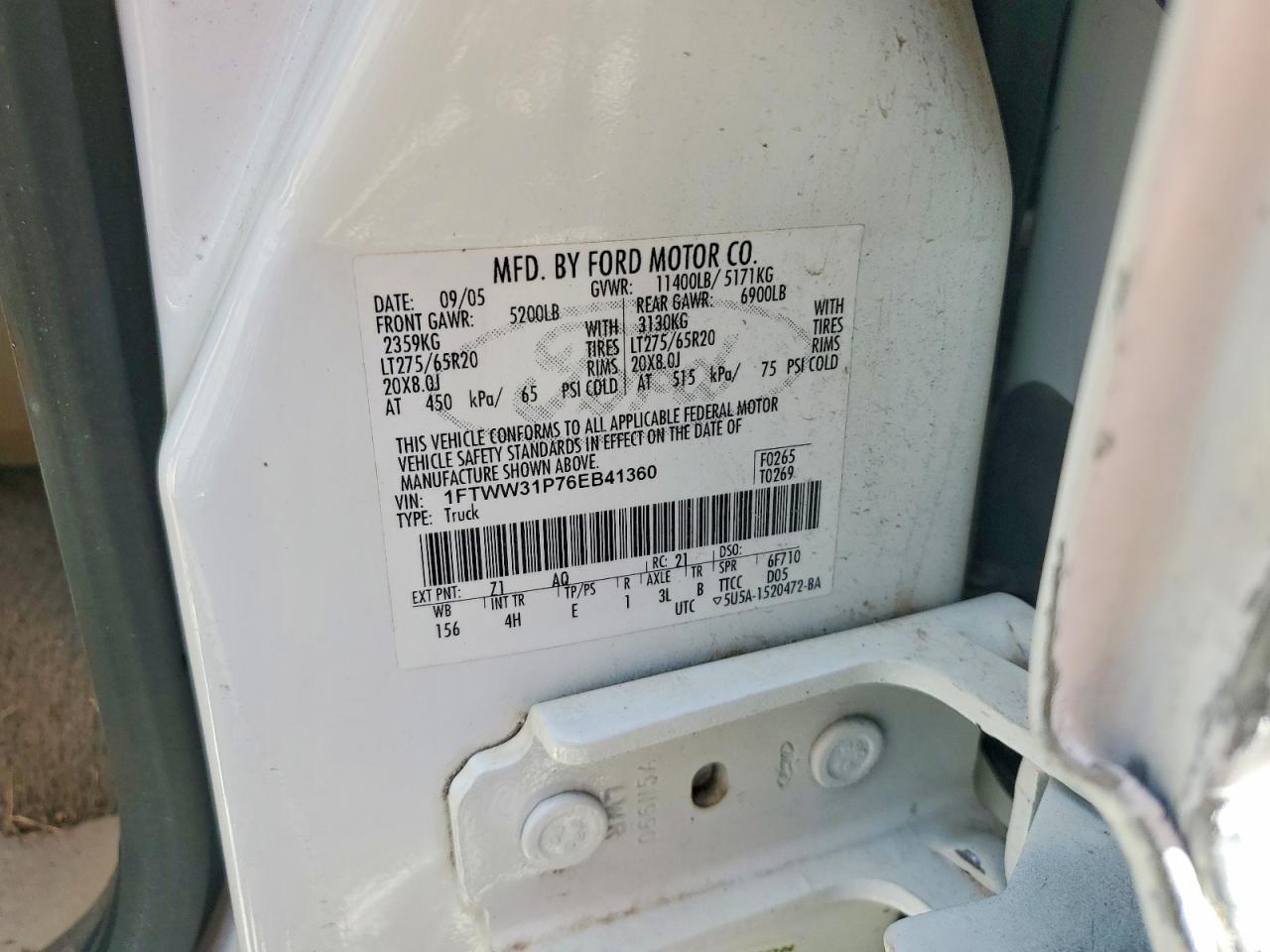 2006 FORD F-350