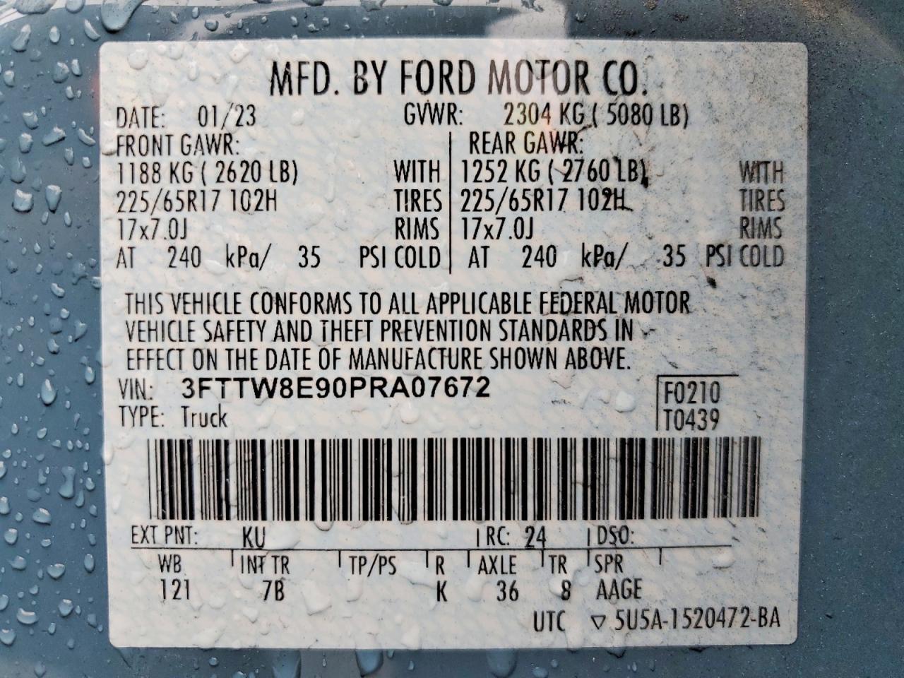 2023 FORD Maverick