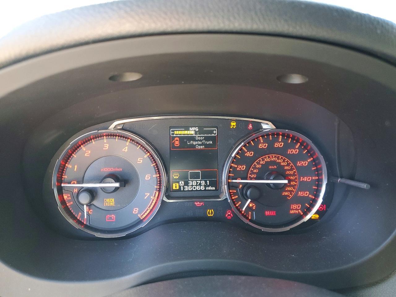 2015 SUBARU WRX