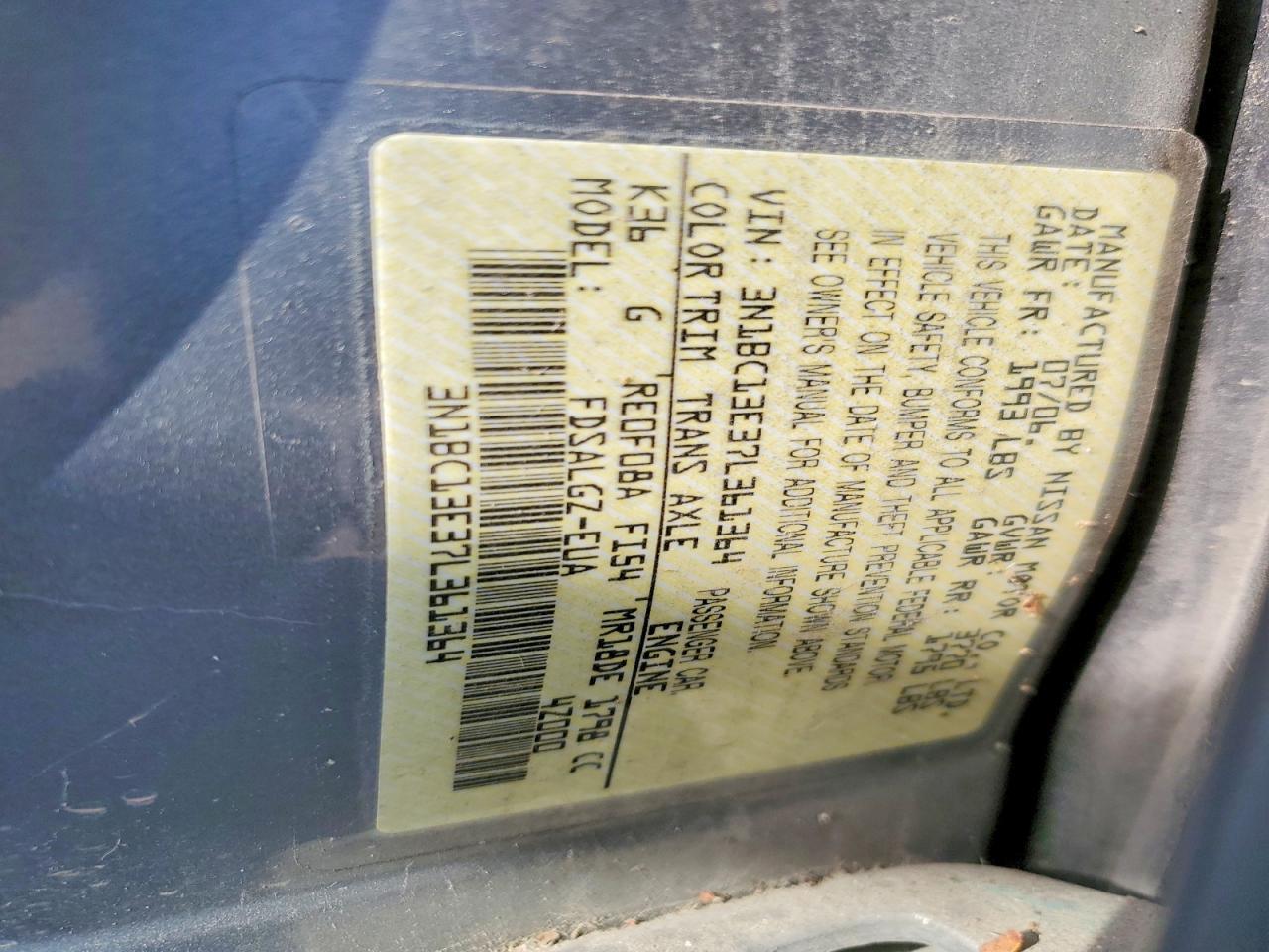 2007 NISSAN VERSA