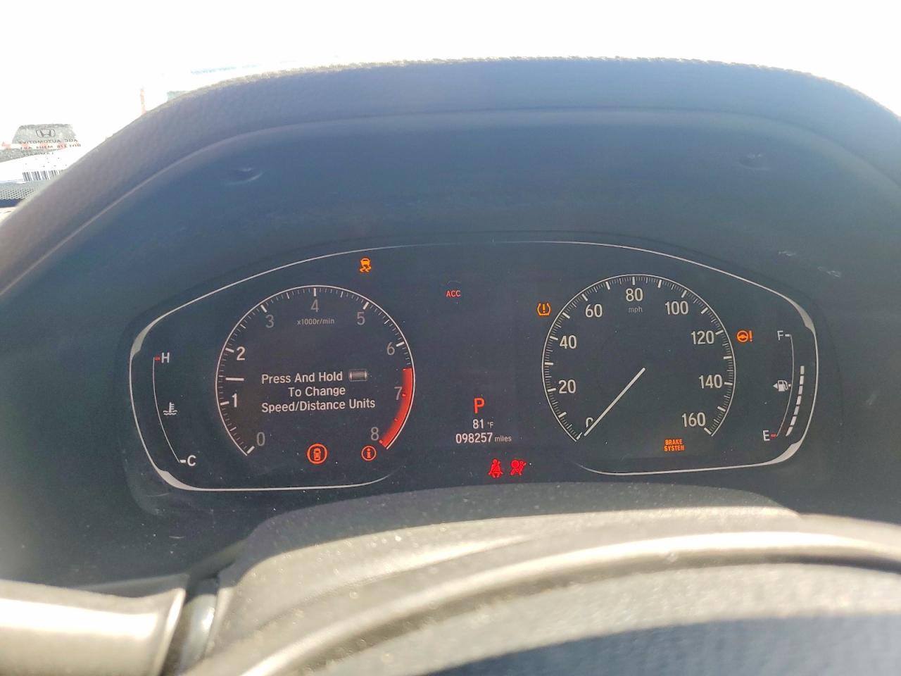 2018 HONDA ACCORD