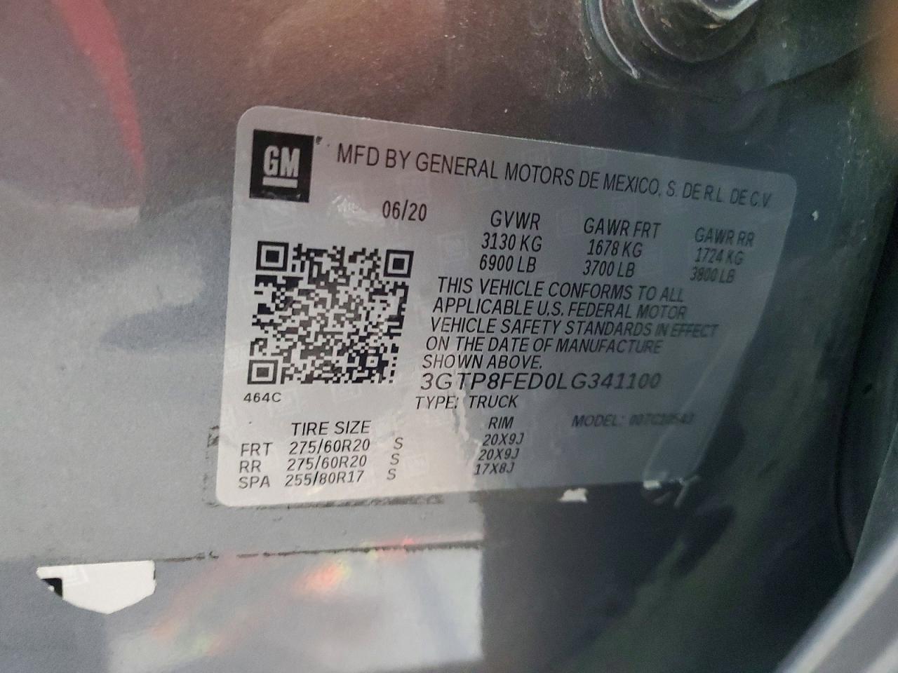 2020 GMC Sierra