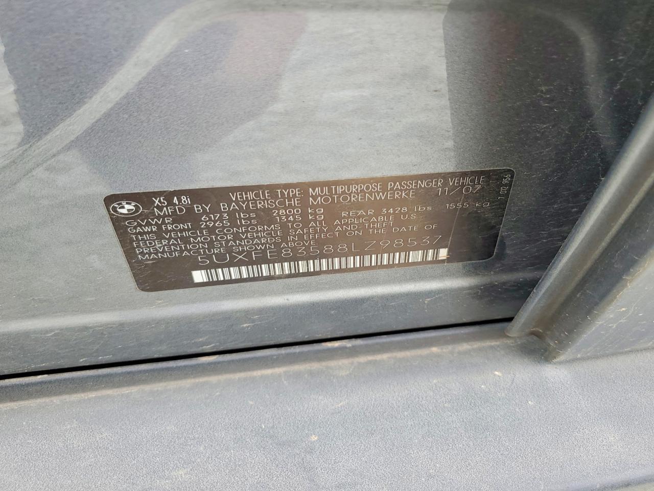 2008 BMW X5