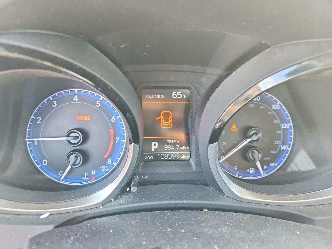 2016 TOYOTA COROLLA