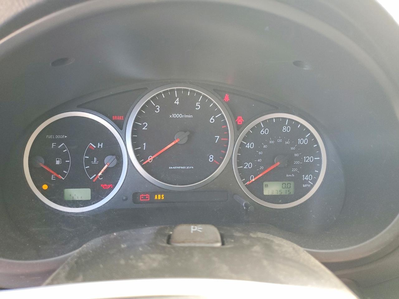 2006 SUBARU IMPREZA