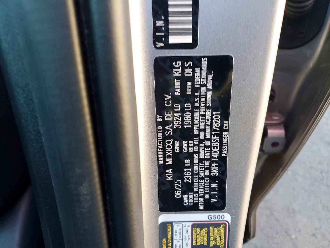 2025 KIA K4
