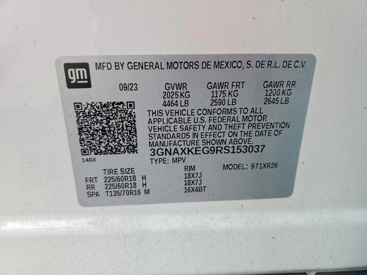 2024 CHEVROLET EQUINOX