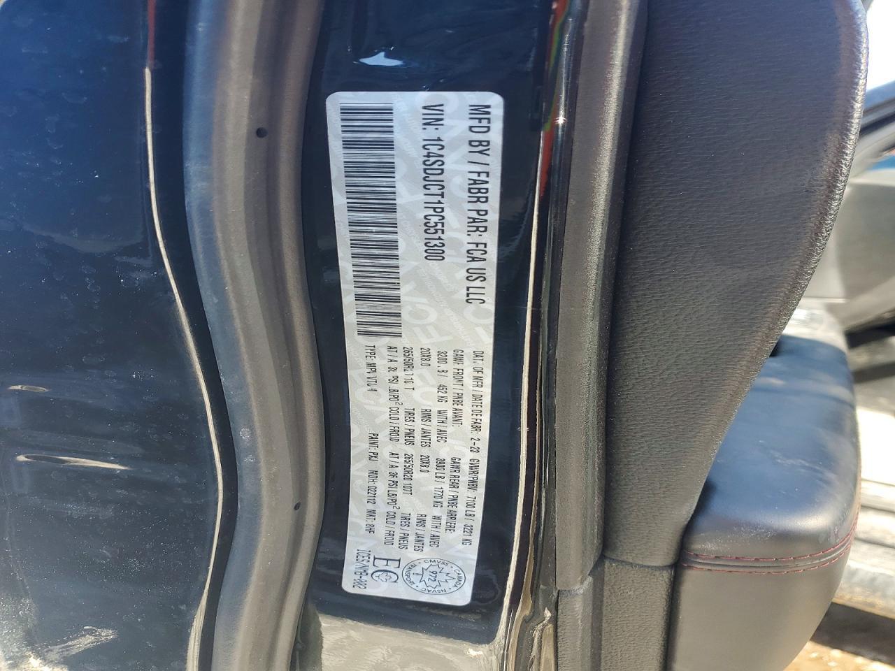 2023 DODGE DURANGO