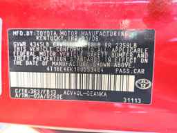 2008 TOYOTA CAMRY