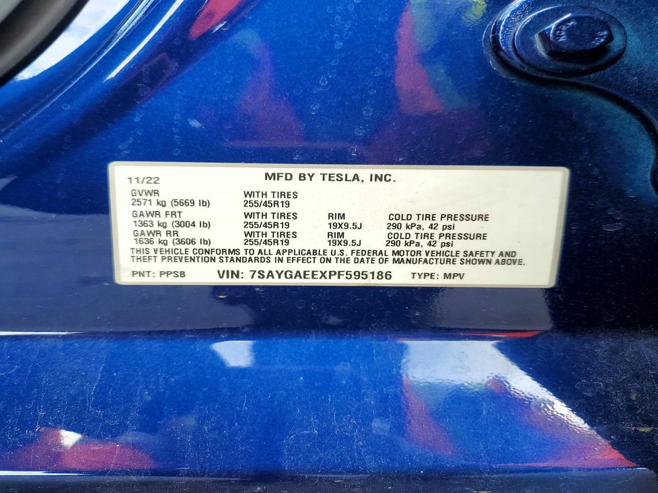 2023 TESLA MODEL Y